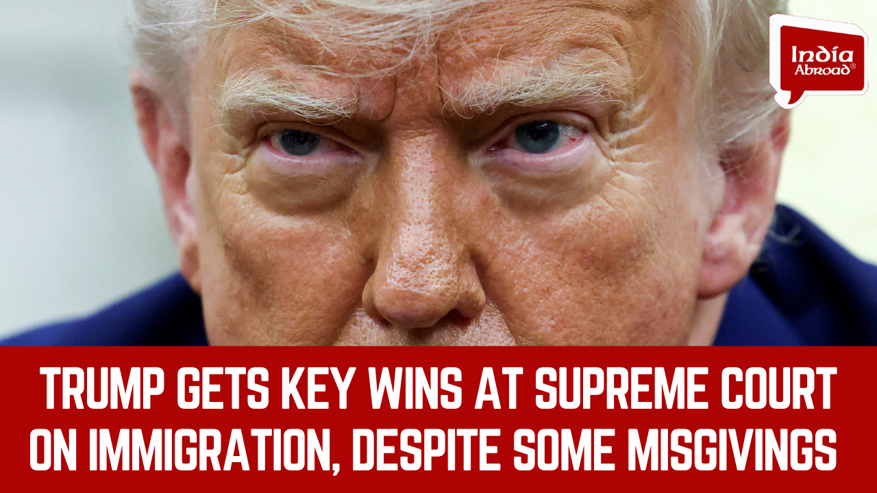 Trump gets key wins at Supreme Court on immigration, despite some misgivings